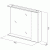 Зеркало со шкафом BelBagno MARINO-SPC-900/750-1A-BL-P-R 90 с подсветкой Bianco Lucido