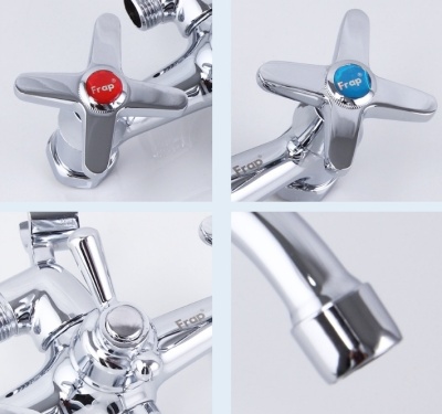 Смеситель для ванны Frap F2220 универсальный Хром