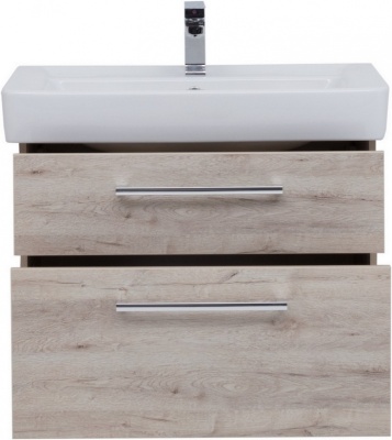 Тумба под раковину Dreja Q Max 80 77.0008D подвесная Дуб кантри