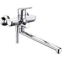 Смеситель для ванны WasserKRAFT Lippe 4502L универсальный Хром
