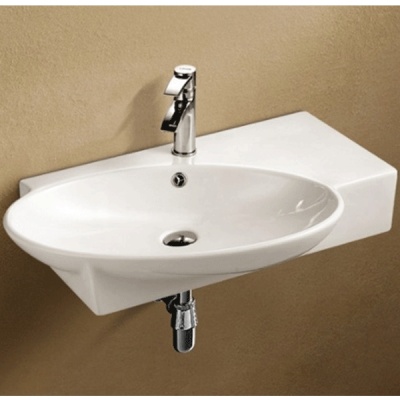 Раковина WeltWasser Aisbach 5093 R 76 10000003879 Белый глянец