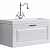 Тумба под раковину Aqwella 5 Stars Империя 80 Emp.01.08/W подвесная Белая