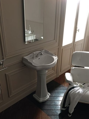 Раковина Kerasan Retro 55 1045 Белая с одним отверстием под смеситель