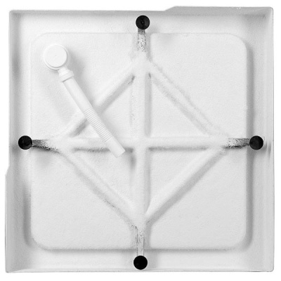 Акриловый поддон для душа Aquanet НХ108 90x90 квадратный Белый