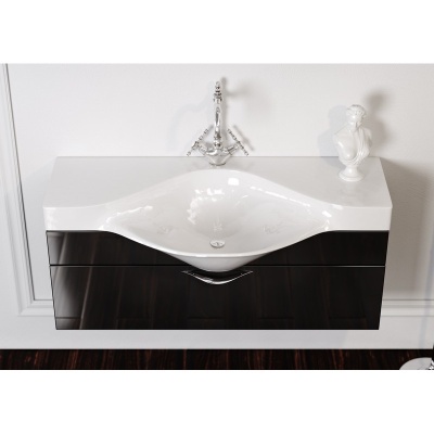 Тумба под раковину Aqwella 5 Stars Бродвей 110 Brw.01.10/001/W Белая