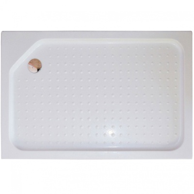 Душевой уголок Royal Bath HP 120х80 RB8120HP-T-L с поддоном профиль Белый стекло прозрачное