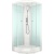 Душевая кабина Domani-Spa Delight 88 80x80 DS01D88LWCl00 профиль Белый задние стенки Белые