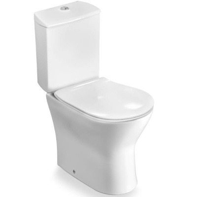 Крышка-сиденье для унитаза Roca Leon ZRU9302943 Белая с микролифтом