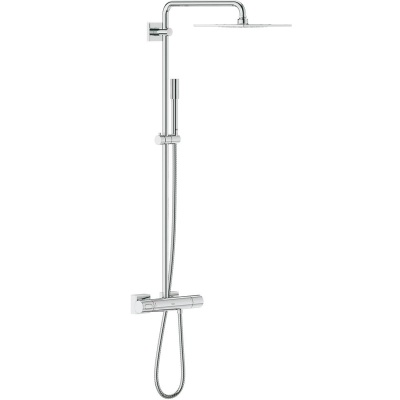 Душевая система Grohe Rainshower F-Series System 27469000 с термостатом Хром