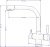 Смеситель для кухни Seaman Barcelone SSL-5383-Water Хром