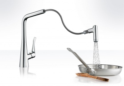Смеситель для кухни Hansgrohe Metris 14820000 Хром