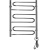 Полотенцесушитель электрический Domoterm Офелия П9 500*700 ER Хром