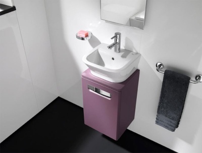 Тумба под раковину Roca The Gap 45 ZRU9302743 подвесная Фиолетовая