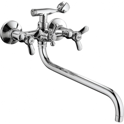 Смеситель для ванны Fashun A2612-3 универсальный Хром