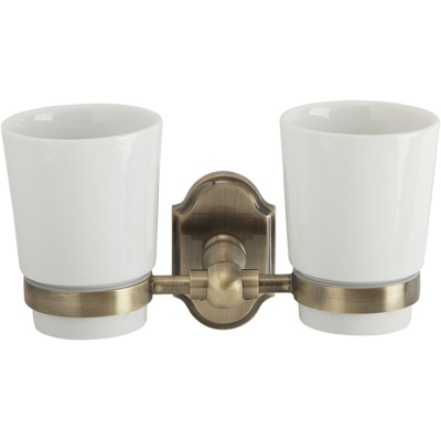 Стакан для зубных щеток Veragio Stanford VR.STD-7742.BR двойной Бронза Стакан для зубных щеток Veragio Stanford VR.STD-7742.BR двойной Бронза