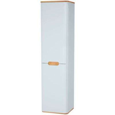 Шкаф пенал Vitra Sento 40 L 60854 подвесной Белый матовый