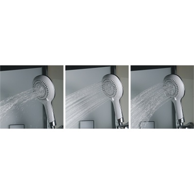 Душевая кабина Black&White Galaxy G5503-90х90 с гидромассажем профиль Серебристый хром задняя стенка Белая Душевая кабина Black&White Galaxy G5503-90х90 с гидромассажем профиль Серебристый хром задняя стенка Белая