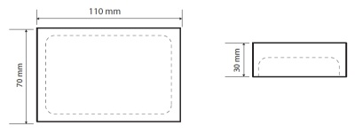 Мыльница Bemeta Vista 120108196 Белый