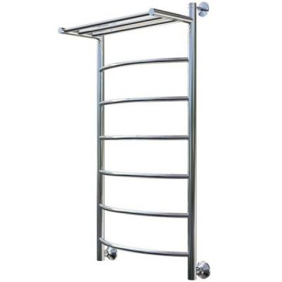 Водяной полотенцесушитель Тругор Приоритет 1 П НП 100x60 с полкой Хром