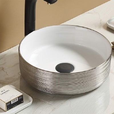 Раковина CeramaLux 36 С1054 Серебряная
