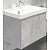 Тумба с раковиной Comforty Осло 80 00-00000836 подвесная Бетон светлый