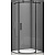 Душевой уголок Good Door Galaxy R-100-C-B 100x100 профиль Черный стекло прозрачное