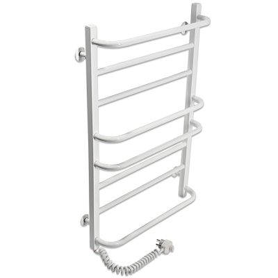 Электрический полотенцесушитель Laris Комфорт П8 80х50 Белый Электрический полотенцесушитель Laris Комфорт П8 80х50 Белый