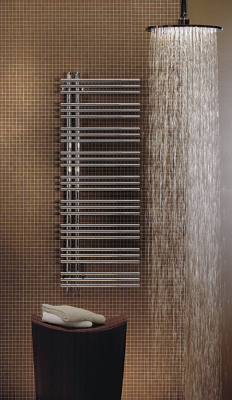 Полотенцесушитель Zehnder Yucca asymmetric YA-130-040 Белый