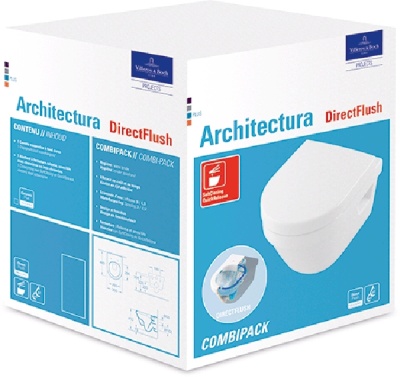 Унитаз Villeroy&Boch Architectura Plus 4687HR01 подвесной с сиденьем Soft Close