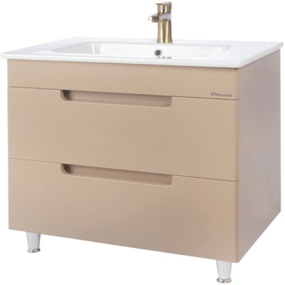 Тумба c раковиной Bellezza Сириус 60 Капучино