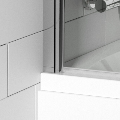 Шторка для ванны Riho Nautic 3000 N500 Universal 100x150 Хром