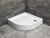Акриловый поддон для душа Radaway Siros A Compact 80x80x17 белый