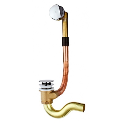 Слив-перелив Timo 8004 click-clack Хром