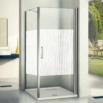 Душевой уголок Good Door Pandora CR-90-C-CH 90x90 профиль Хром стекло прозрачное