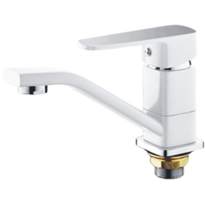 Смеситель для кухни Mixxus Missour 555-15 MX0507 Белый матовый