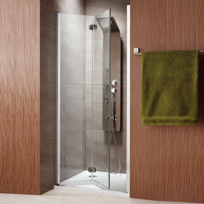 Душевая дверь в нишу Radaway Eos DWB 90 L профиль Хром стекло прозрачное