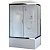 Душевая кабина Royal Bath BP 100х80 RB8100BP1-M-CH-L стекло матовое задняя стенка Белая