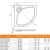 Поддон из литьевого мрамора Cezares Tray S R 80x80x6 Белый