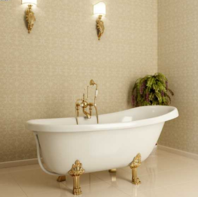 Ванна Фэма Стиль Салерно опоры белые