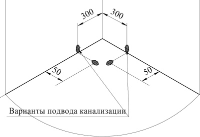 Акриловый поддон для душа Radomir 100x100x16 1-11-0-0-0-003 Белый