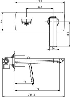 Смеситель для раковины Timo Helmi 4071/00-16SM Хром Белый