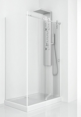 Душевой уголок Aquanet Beta 140x80 стекло прозрачное