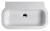 Раковина Azzurra Glaze GLZ260M/Sosp bianco lucido
