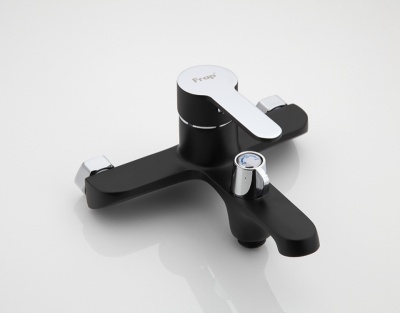 Смеситель для ванны Frap F324 Белый Хром