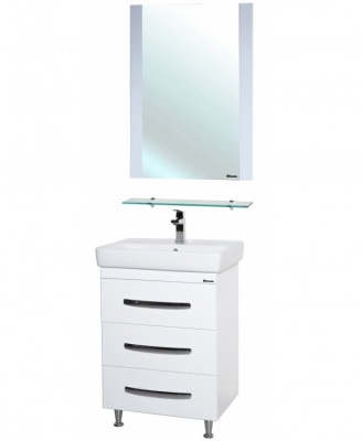Тумба c раковиной Bellezza Рокко 50 Белая