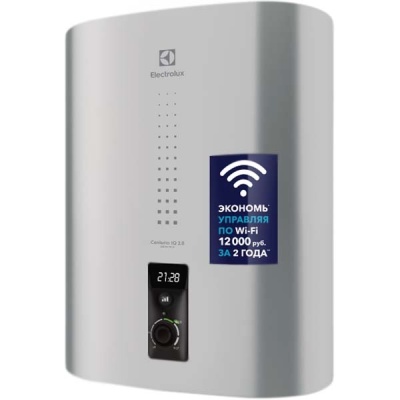 Водонагреватель накопительный Electrolux EWH 30 Centurio IQ 2.0 Silver Серый серебристый без модуля Wi-Fi Водонагреватель накопительный Electrolux EWH 30 Centurio IQ 2.0 Silver Серый серебристый без модуля Wi-Fi
