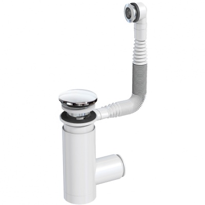 Сифон для раковины Prevex Easy Clean 1512411 click-clack Хром