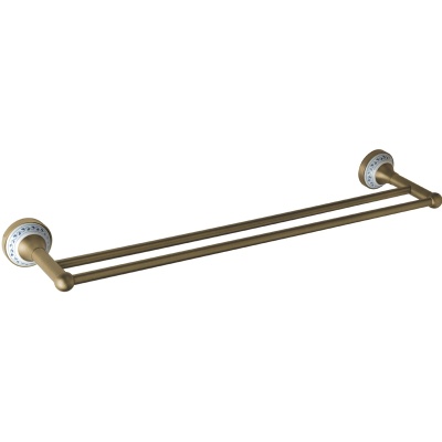 Полотенцедержатель Bemeta Kera 144704057 двойной Бронза