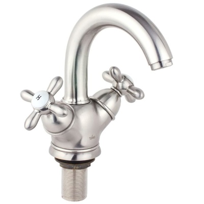 Смеситель для кухни Timo Ritz 0141FN silver Серебро