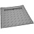 Душевая плита Radaway RadаDrain 89x89 для плитки 5-7 мм с решеткой Flowers